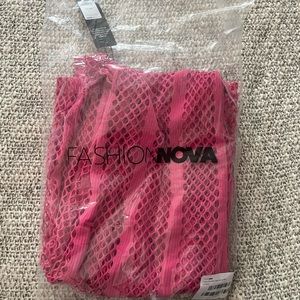Fashion Nova Hot Pink Party Starter Beach Cover Up Pants XL